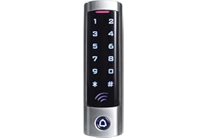 UHPPOTE Touch Access Control Keypad with Wiegand 26-bit Interface Support 2000 Users for 125khz RFID Card