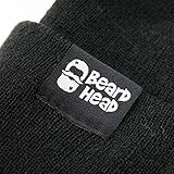 Beard Head Bushy Biker Beard Beanie - Funny Knit Hat w/Fake Beard Facemask