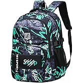 MATMO Kids Camo Backpacks Graffiti Camouflage Backpack Boys and Girls School Backpack