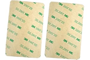 M-Plateau sticky wallet for back of phone Slim 3M Adhesive (Clear)