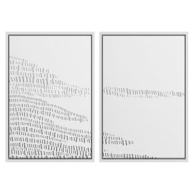 SIGNWIN 2 Piece Framed Canvas Wall Art Nordic...