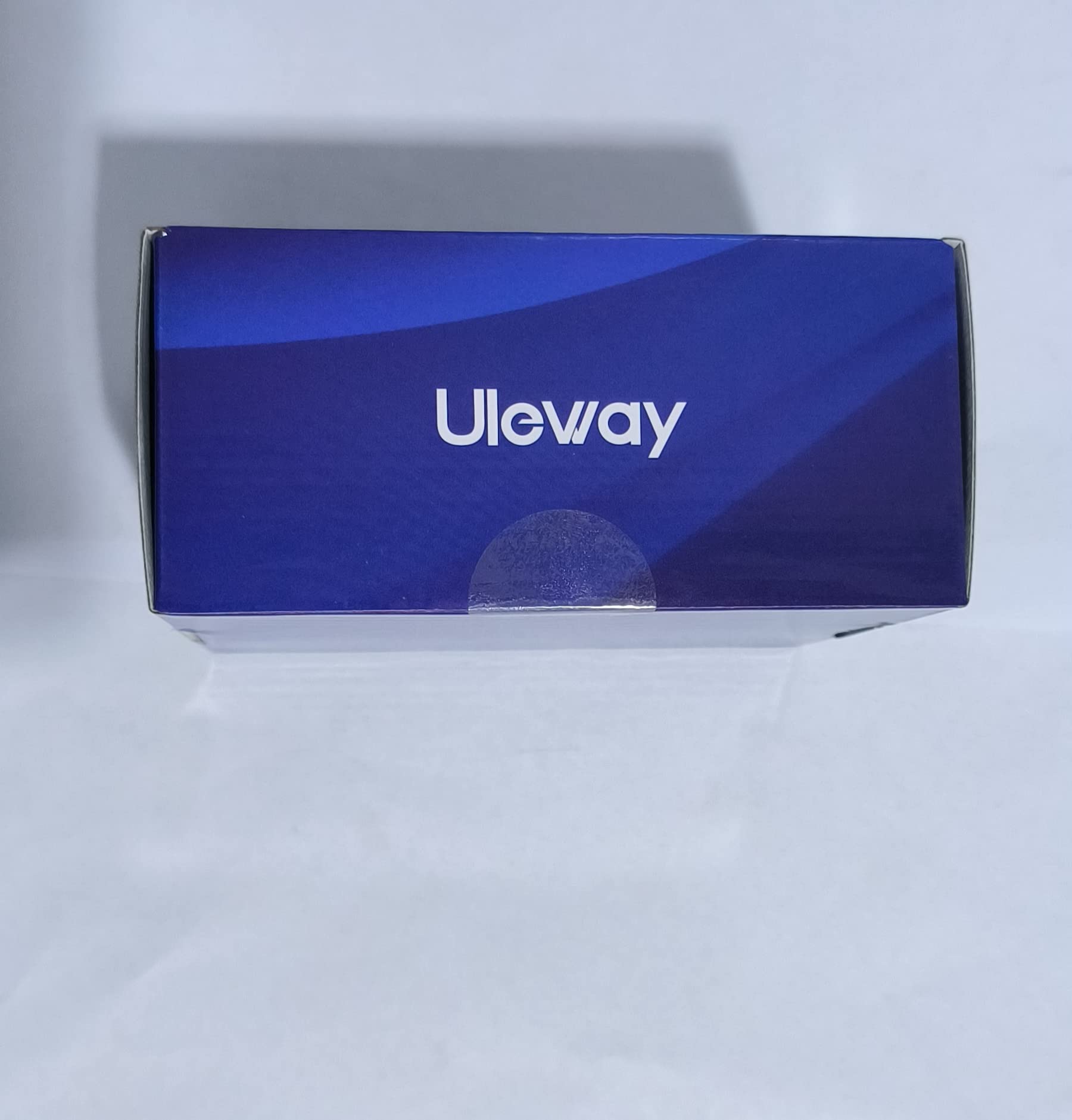 Uleway Big Button Mobile Phone for Elderly - Easy to Use Basic Device With SOS Emergency Button, Large Volume, Flashlight, FM Radio (Blue)