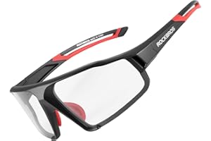 Photochromic Cycling Glasses Cycling Glasses Clear Safety Glasses Road Mountain Bike Bicycle Glasses UV400 Transition