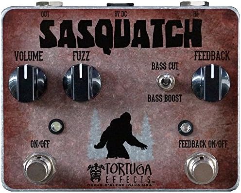 Tortuga Effects SAS CL Classic Series Sasquatch Silicon Fuzz Pedal