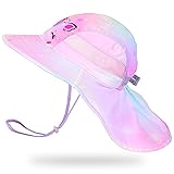 Kids Sun Hat UV Protection Unicorn Summer Beach