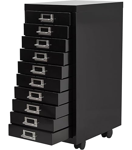 オフィス家具 bisley cabinet black Amazon.com: Bisley 3-Drawer Flush Front Vertical File