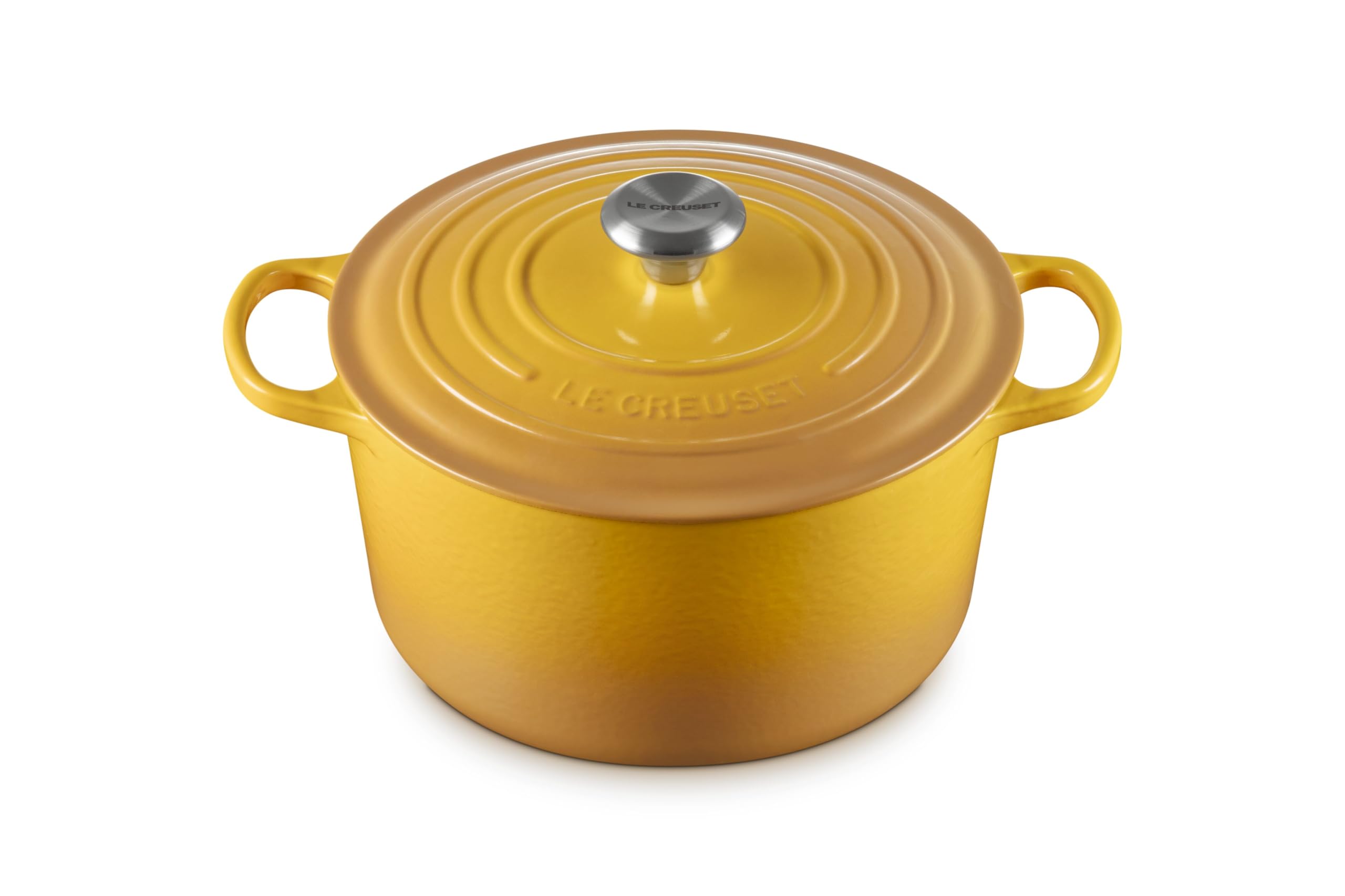 Le Creuset Enameled Cast Iron Signature Deep Round Oven, 6.5 qt., Nectar