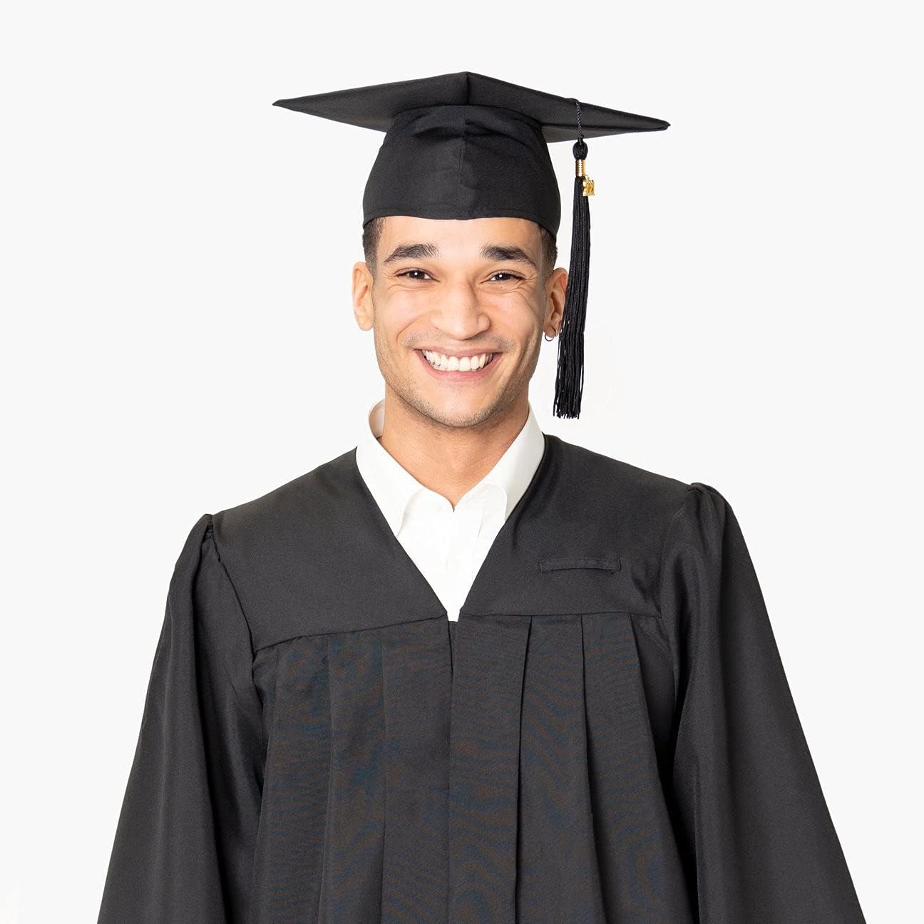 Lierys Graduation Hat (Square Academic Cap, mortarboard) Perfect Headgear for Students Graduating from College or University Bordeaux - Image 4