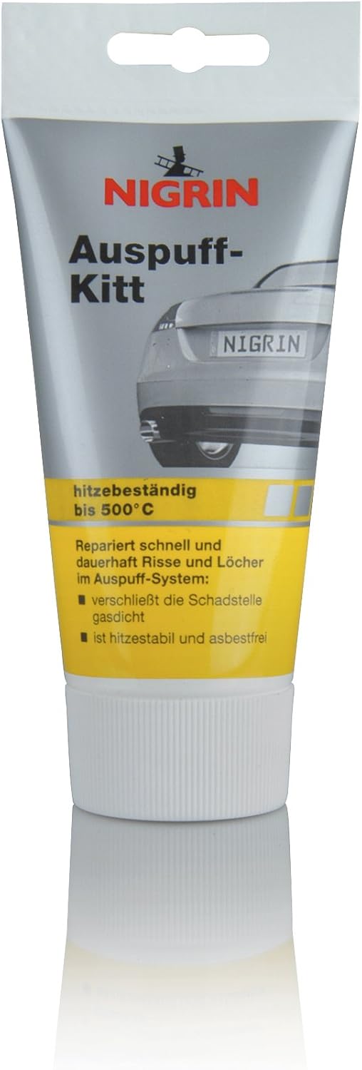 NIGRIN 74070 Exhaust Putty Asbestos-Free, 200 ml, clear / transparent, 200 milliliters