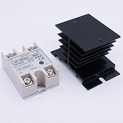 TWTADE SSR-40 AA 10A AC 80-250V to AC 24V-380V SSR