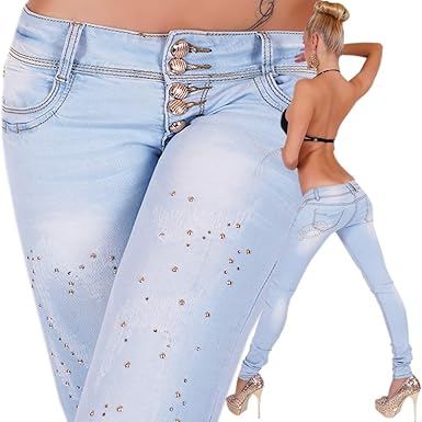 Sexy Women S Skinny Ripped Jeans Ladies Casual Trousers Size 6 8 10 12 14 Uk 34 36 38 40 42 Eu Amazon Co Uk Clothing