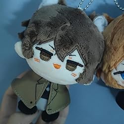 CALEMBOU Anime Plush Keychain, 4" Cute Chibi Dazai