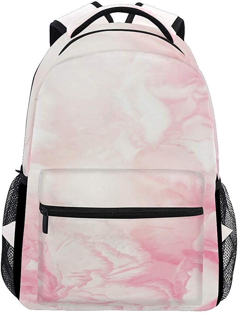 pastel pink bookbag