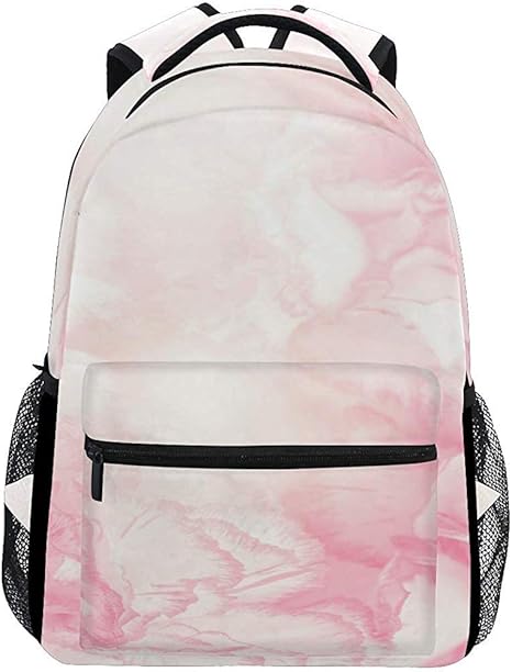 pastel pink bookbag