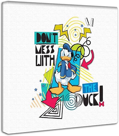 Amazon Co Jp ディズニー ドナルドダック アートパネル 30cm 30cm 日本製 ポスター おしゃれ インテリア 模様替え リビング 内装 ポップ カラフル アート ファブリックパネル Dsn 0171 ホーム キッチン