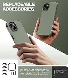 Mobnano for iPhone 14 & iPhone 13, Compatible with