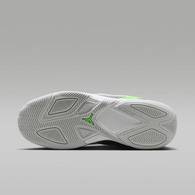 FZ2471-103 Jordan Heir Mujer Sail/Wolf Grey-Electric Green-White EU 40