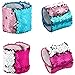 BFMate Girls Mermaid Bracelet for Party Favors, Birthday Gifts, Two-Color Reversible Charm Sequins Wristband Magic Calming Bracelets for Kids, Boys - Super-Soft Velvet Lining