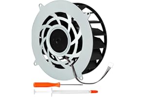 Ceozon Replacement Internal Cooling Fan with 19 Blades Compatible with Ps5 Slim Series with T8 Screwdriver