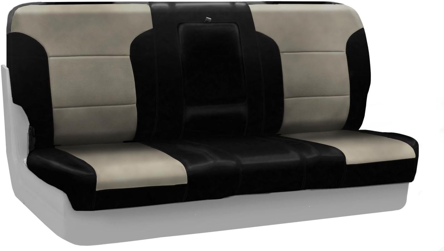 Coverking Rear Solid Back with BuiltIn Armrest Custom Fit