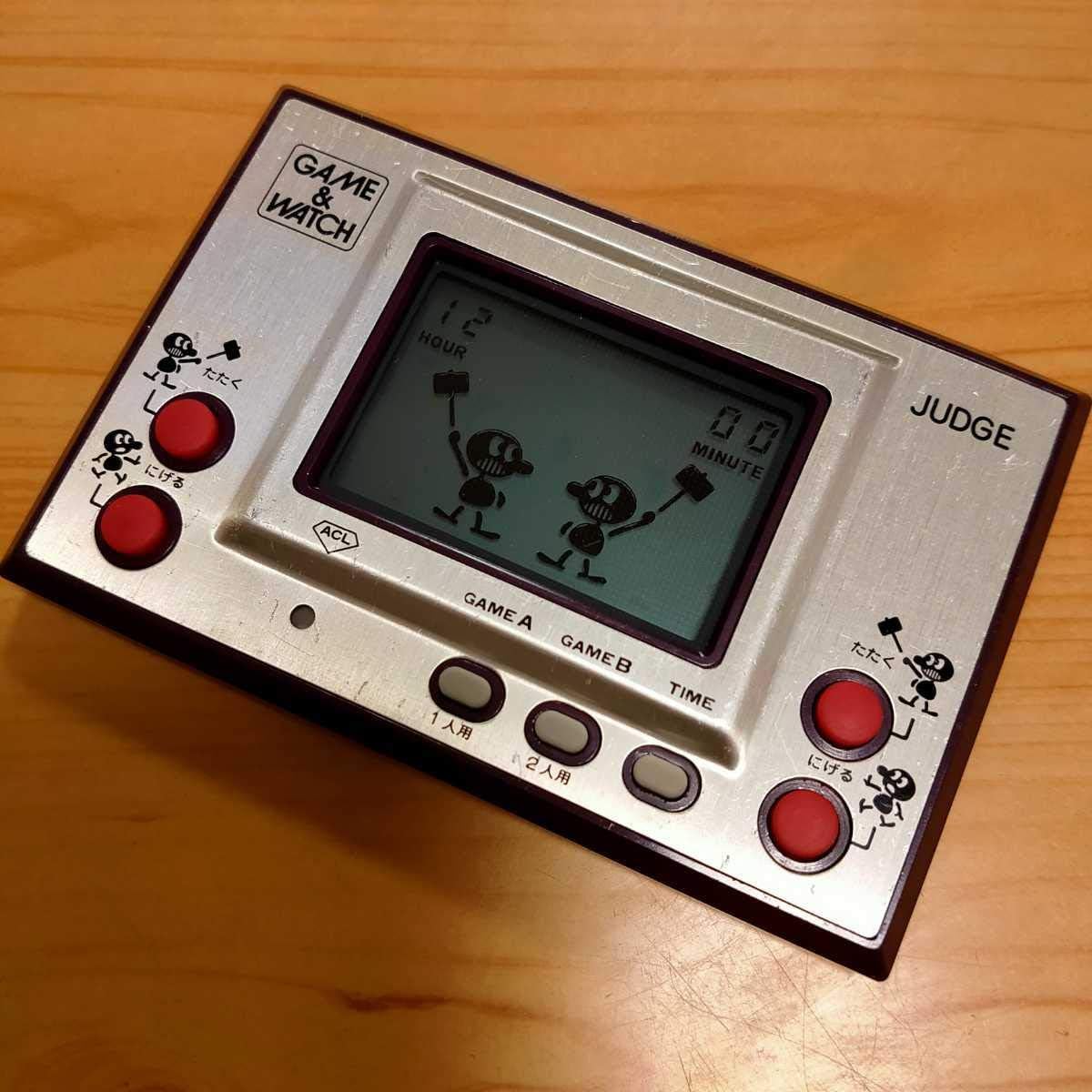 Amazon 激レア 動作品 反射 偏光板交換 メンテ済 Game Watch Judge ゲームウォッチ ジャッジ おもちゃ おもちゃ