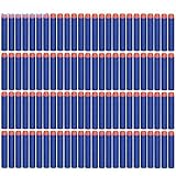 StillCool 100pcs 7.2cm Refill Foam Bullet Darts for Nerf N-strike Elite Series Blasters Kid Toy Gun(blue)