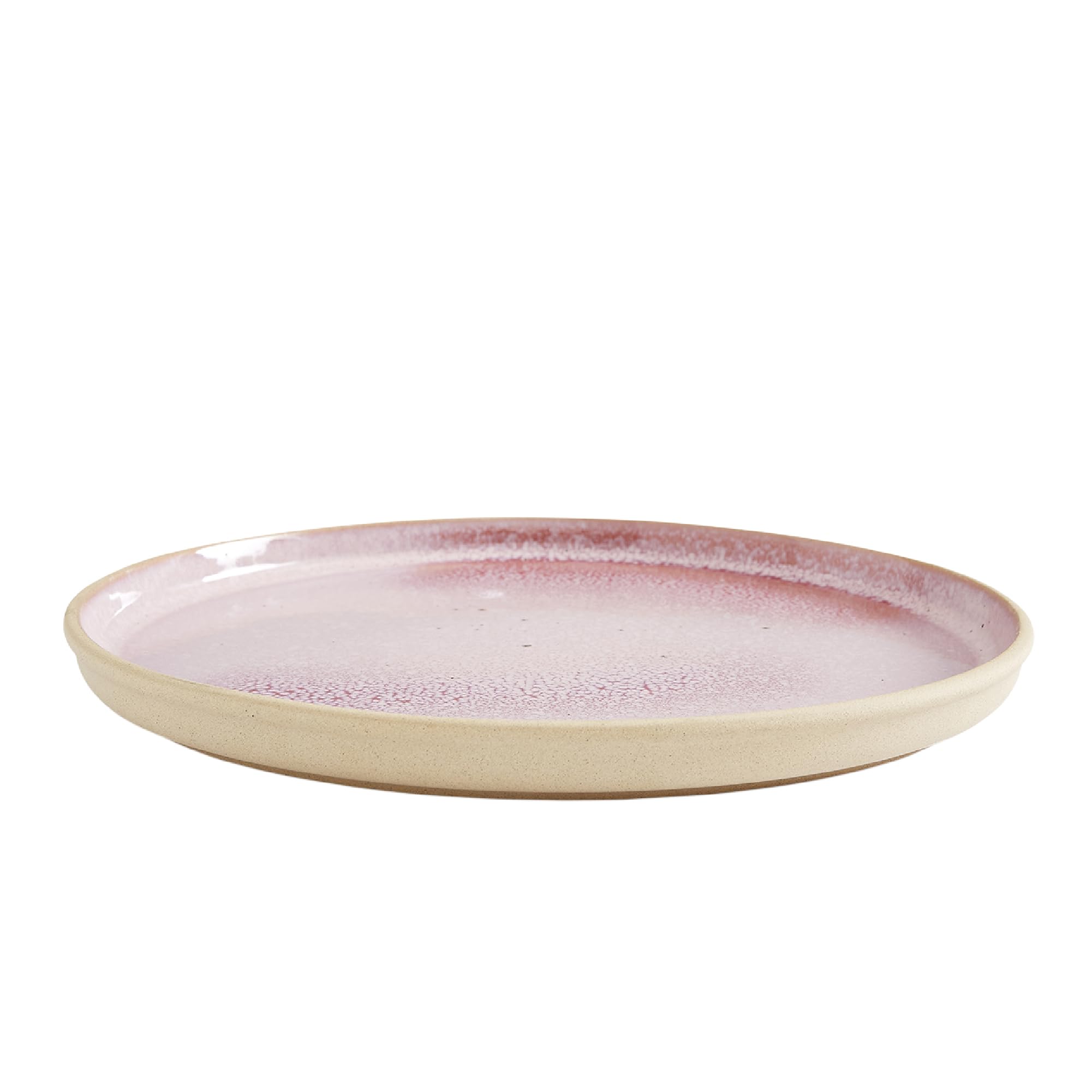 Photo 1 of Portmeirion Minerals 10.5" Dinner Plate, Rose Quartz - Modern Stoneware Plate, Artisan-Crafted with Gentle Curves, Durable & Stylish for Dining, Microwave & Dishwasher Safe - Made in Portugal