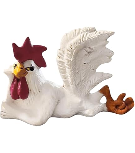 Decoración De Pared De Gallo De Metal - Figuras 3D Coloridas, Para Cocina, Jardín O Casa De Campo, Hechas A Mano