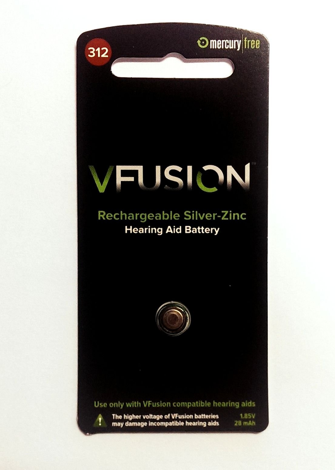 VFusion Size 312 Hearing Aid Rechargeable Battery For Starkey's 3