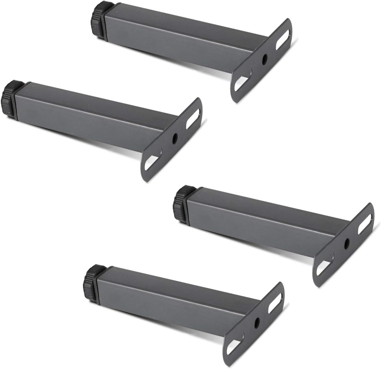 Furniture Feet Gray Row Skeleton TBed Leg/Adjustable Bed Frame Accessories, Height 1030cm