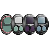 Freewell Everyday Filters for DJI Mavic 4 Pro | ND1000, LPR, Glow Mist 1/4, and CPL - Premium Lens Filters for Cinematic Shots, Enhanced Color, and Glare Reduction