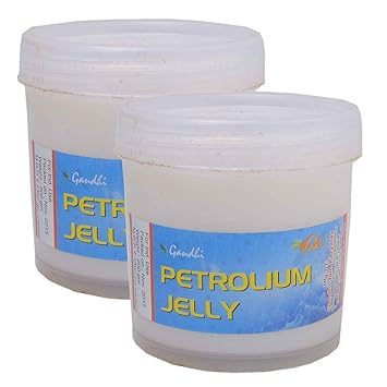 Gandhi Petroleum Jelly (Pack of 2 : 400gm) for Skin Softner