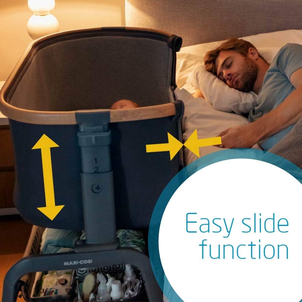 MaxiCosi Iora CoSleeper, Bedside Crib with Easy Slide Function