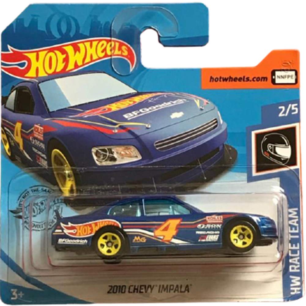 Hot Wheels 2010 Chevy Impala HW Race Team 2/5 2020 (209/250) Short card