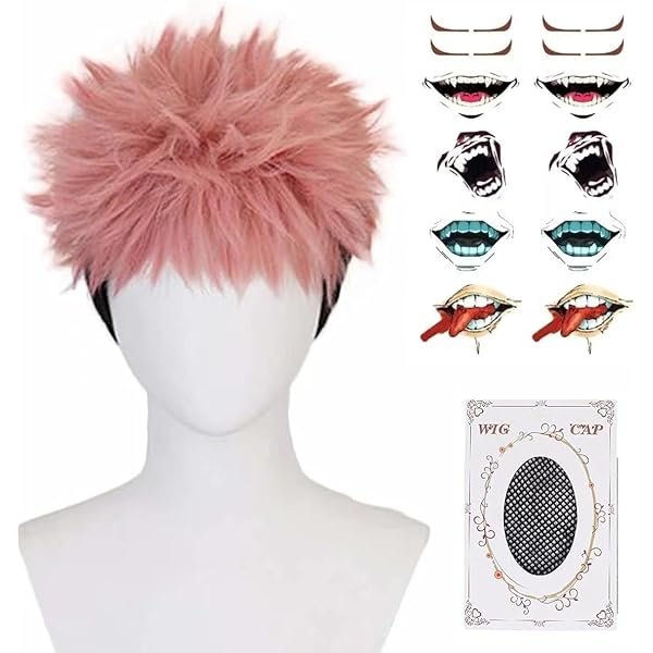 Costume Cosplay Itadori Yuji Jujutsu Kaisen - Completo Scuola Superiore Con Felpa, Top E Pantaloni, Taglie Uomo - Foto 5