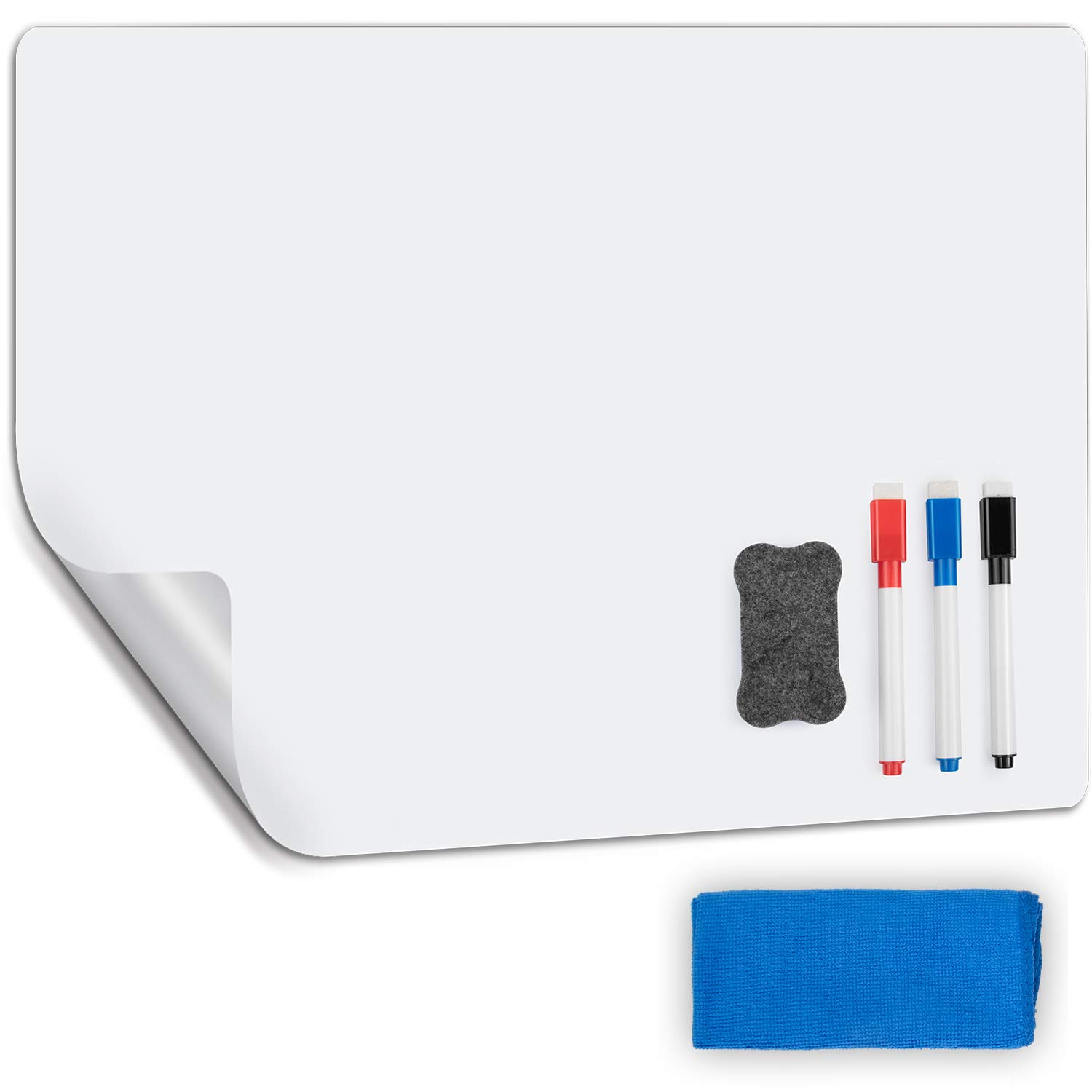 JoyCat Pizarra Magnética Autoadhesiva A3 para niños y adultos, que ...