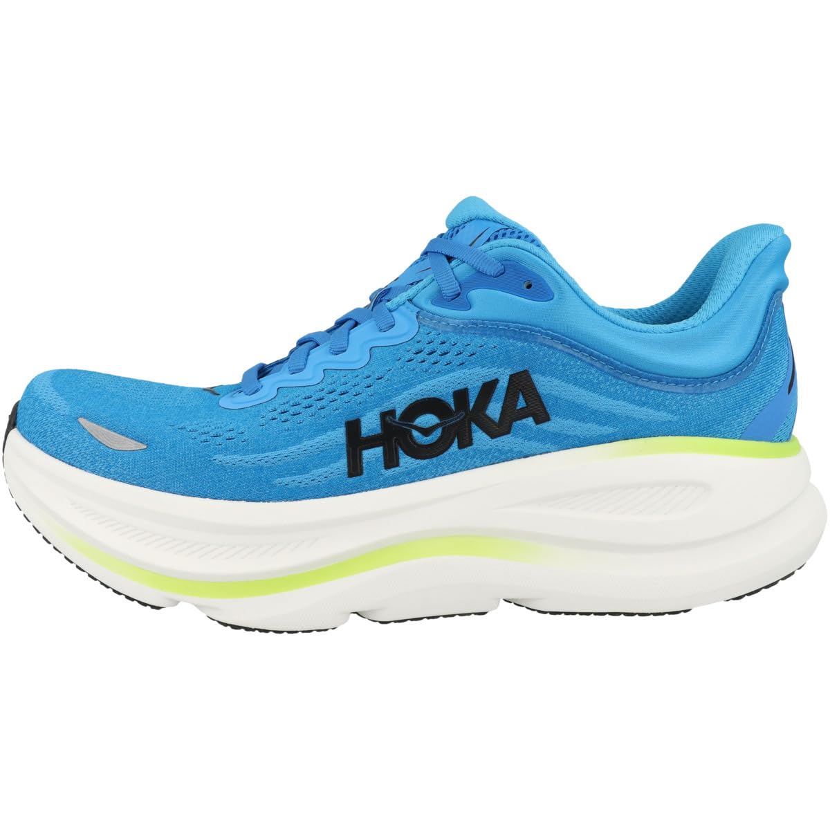 Hoka Men's Bondi 9 Skyward Blue/Hoka Blue 16 Wide Image