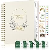 molekaus Pregnancy Journal Memory Book: Keepsake Pregnancy Diary with 146 Pages - Pregnancy Journal for First Time Moms - Must Have Gift to Track Milestones for Expecting Mothers
