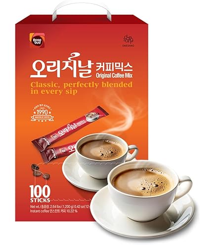 Amazon.com : Korean Instant Coffee Mix Variety Pack 4 Flavors