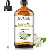 EUQEE Gardenia Essential Oil, Natural Floral Aroma for Mood, 4.0 Oz/118ml | Premium Grade Aromatherapy Oil Great for Diffuser, DIY Soap, Candle Making, Skin Care