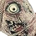 Hootech Halloween Decorations Severed Head Cut off Corpse Head Hanging Props Bloody Gory Latex Zombie Party Supplies