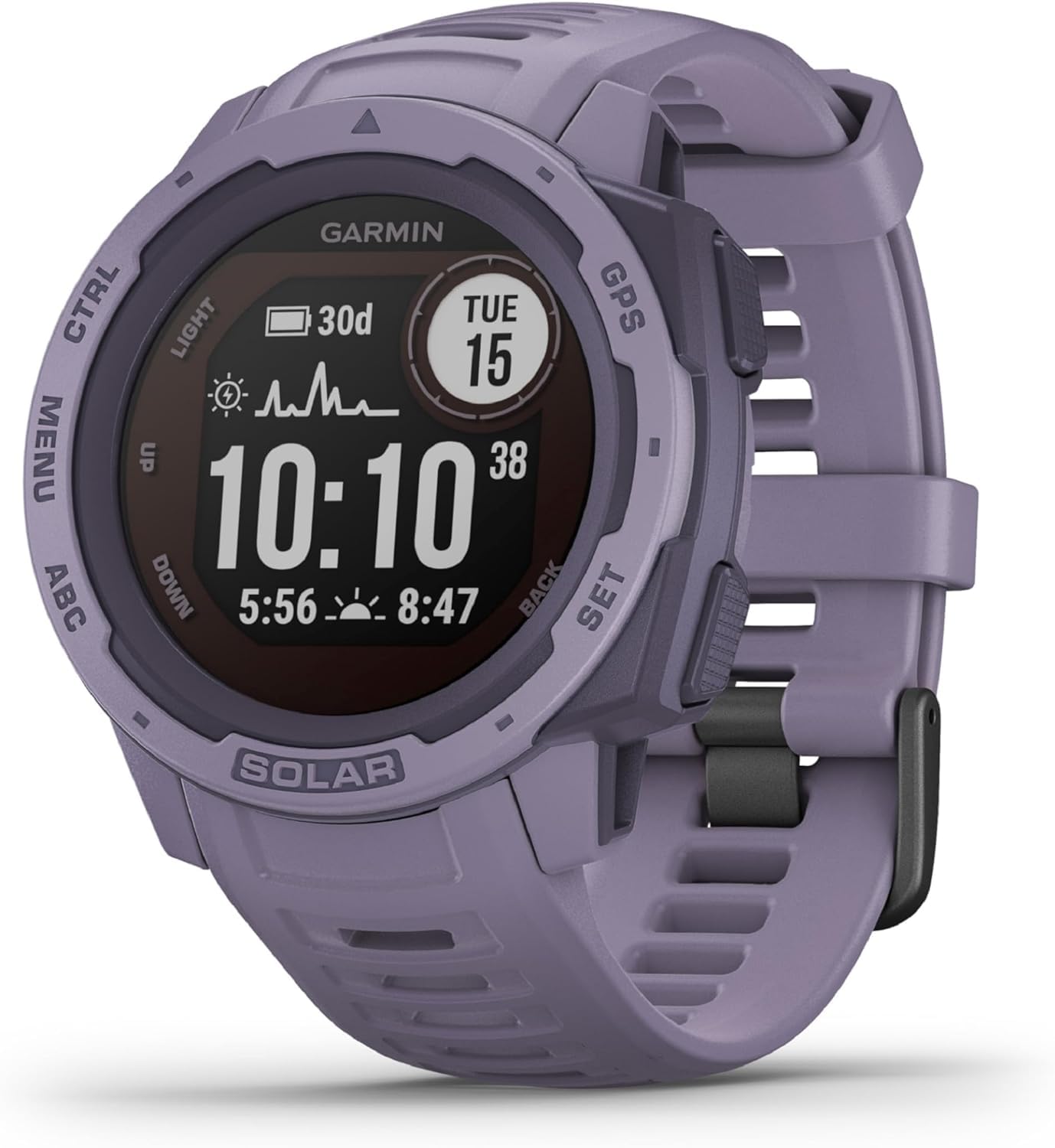 Garmin Instinct Solar Mip Violet GPS (Satellite)