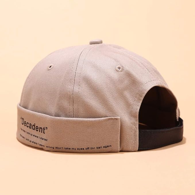 Sombrero de Hombre Marea Retro Street Landlord Hat Rogue Hat Side ...