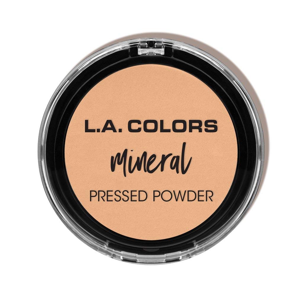Photo 1 of L.A. COLORS Mineral Pressed Powder, Creamy Natural CMP373