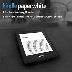 Kindle Paperwhite, 6" High Resolution Display (212 ppi) with Built-in Light, Wi-Fi - Includes Special Offers (Previous Generation - 6th)