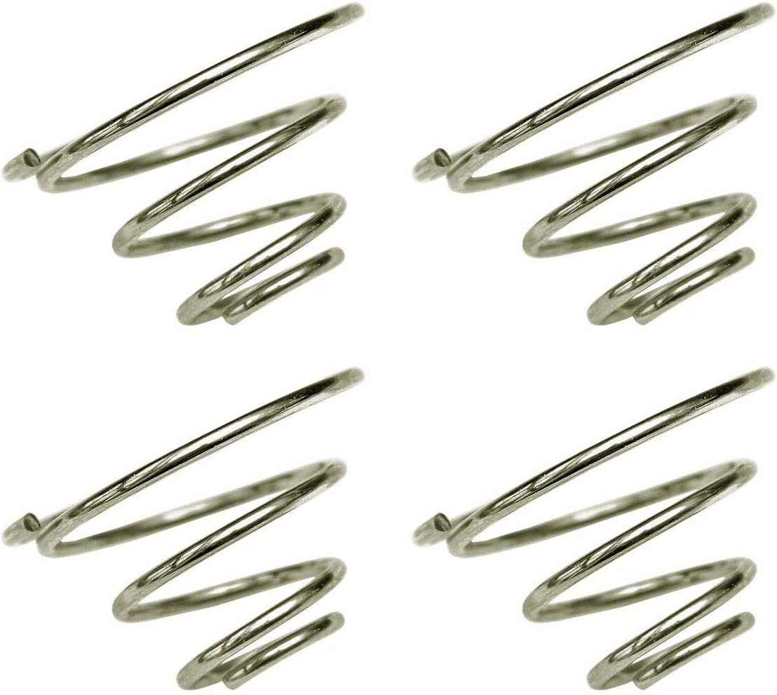 Inline Tube Door Panel Regulator Springs Compatible with 1955-88 GM, Pontiac, Oldsmobile, and Chevrolet(J-3-9 INL10484 X4)