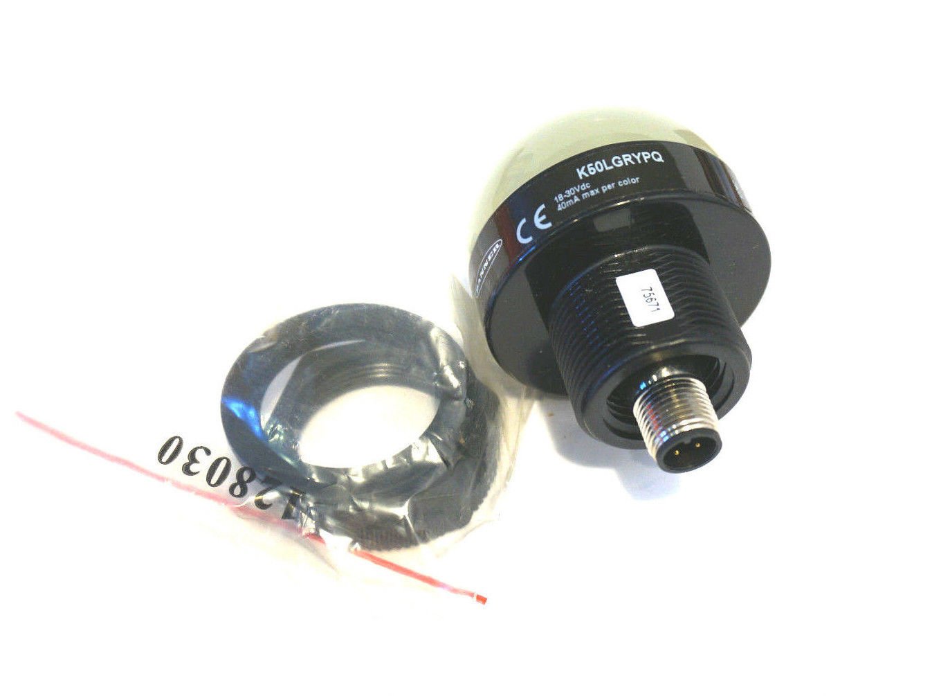 Banner Engineering K50lgrypq Indicator Light Multi Color 50mm