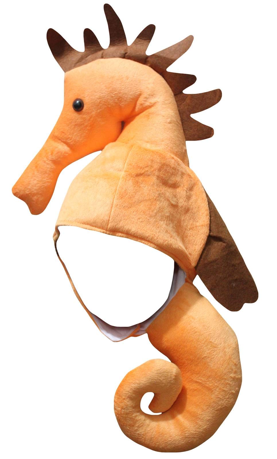 Petitebelle Seahorse Costume Hat (Orange, One Size)