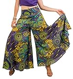 Women's Palazzo Pant Multicolored by Tropic Bliss