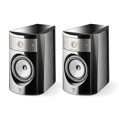 Focal Electra 1008 BE 2-Way Bass-Reflex Bookshelf Speaker - Pair Black Ash